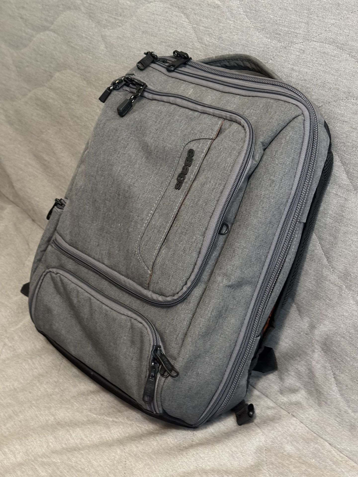 eBags travel laptop bag: Professional Slim Junior Laptop Backpack gray