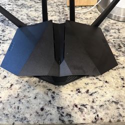 Used ASUS RT-AX82U (AX5400) Dual Band WiFi 6 Extendable Gaming Router