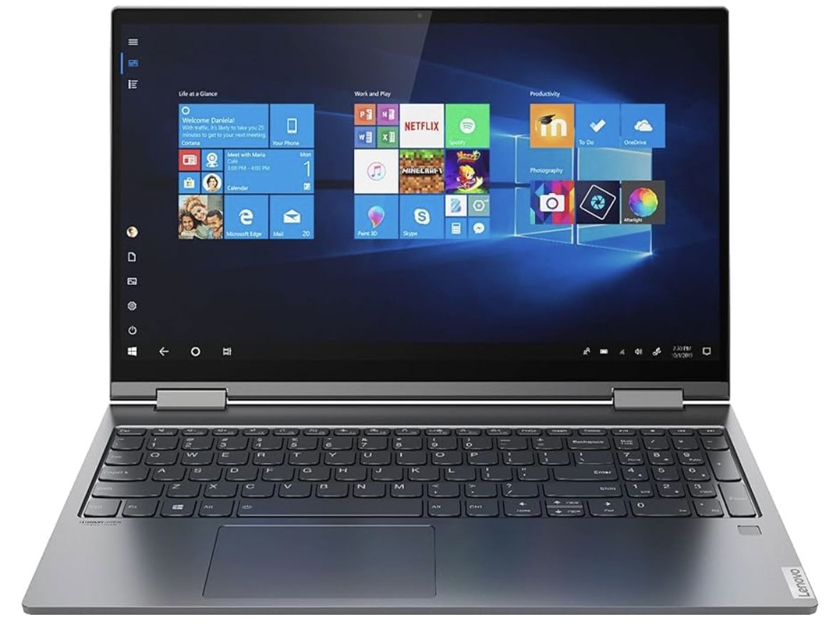 Lenovo Yoga C740 2-in-1 15.6" FHD Widescreen LED Multi-Touch Premium Laptop | 10th Gen Intel i5-10210U | 12 gb Ram | 256gb SSD | Backlit Keyboard | Fi