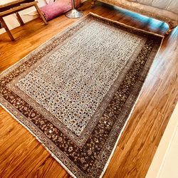 🚛 Free Delivery 🎻 Classical Brown Area Rug 🎻