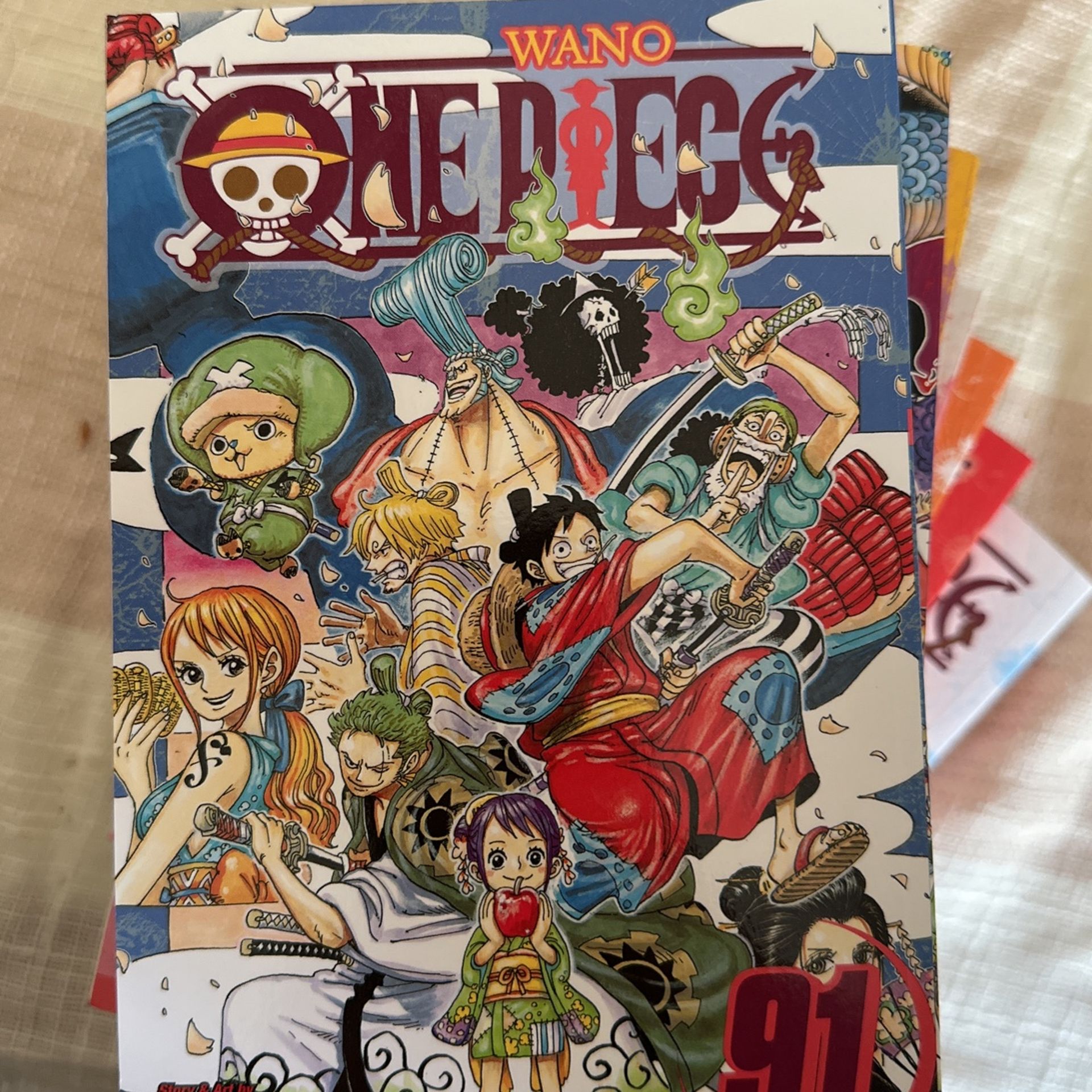 (LIKE NEW) One Piece Manga Volumes 91-98