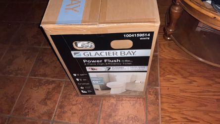 Glacier Bay Power Flush Toilet NIB