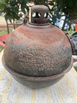 Vintage Toledo torch (railroad flare)