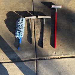 Car Duster And Squeegee 