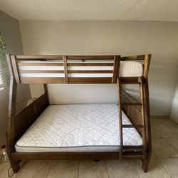 Twin And Full Size Bunk Bed