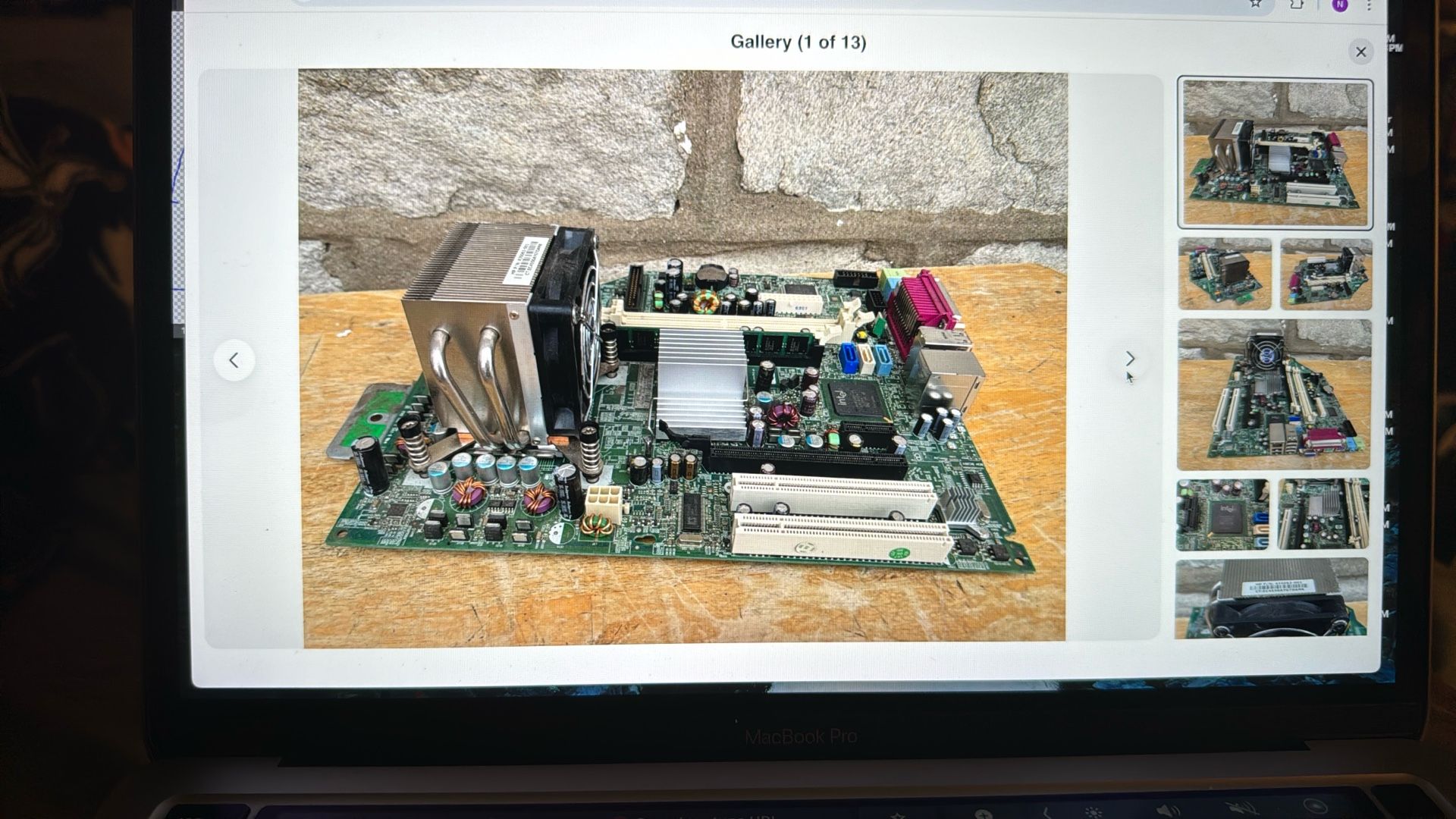 HP Computer Motherboard with Intel NH82801HO