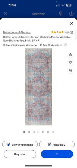 Persian Runner - Washable 