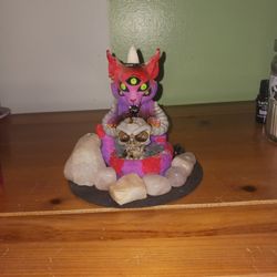 Demonic Cat Insense Holder