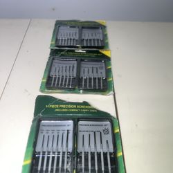 3-11 Pcs/set Precision Screwdriver Set Jewelry Watch  Eyeglasses Repair Tool 33 pieces total. Packaging does have folds creases and tears
