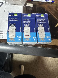 Electrical Switches 3 For $20
