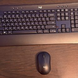 Logitech Keyboard And Mouse Set