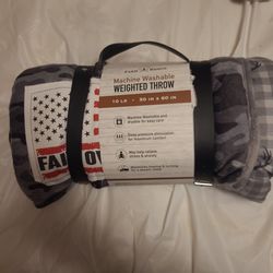 NEW Farm Ranch 10lb Weighted Blanket 50x60