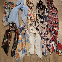 New Hair Scrunchies Ties