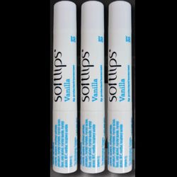 3x Softlips Vanilla Lip Protectant SPF 20