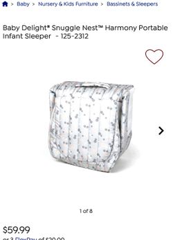 Snuggle Nest Infant Sleeper