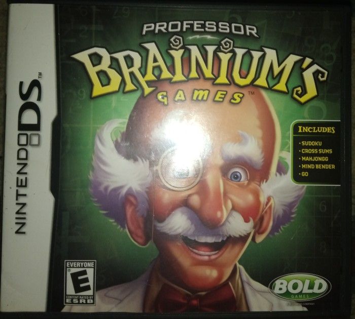 Professor Brainium's Games Nintendo Ds 