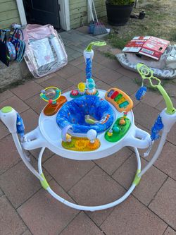 Baby Activity Jumper with Toy Station