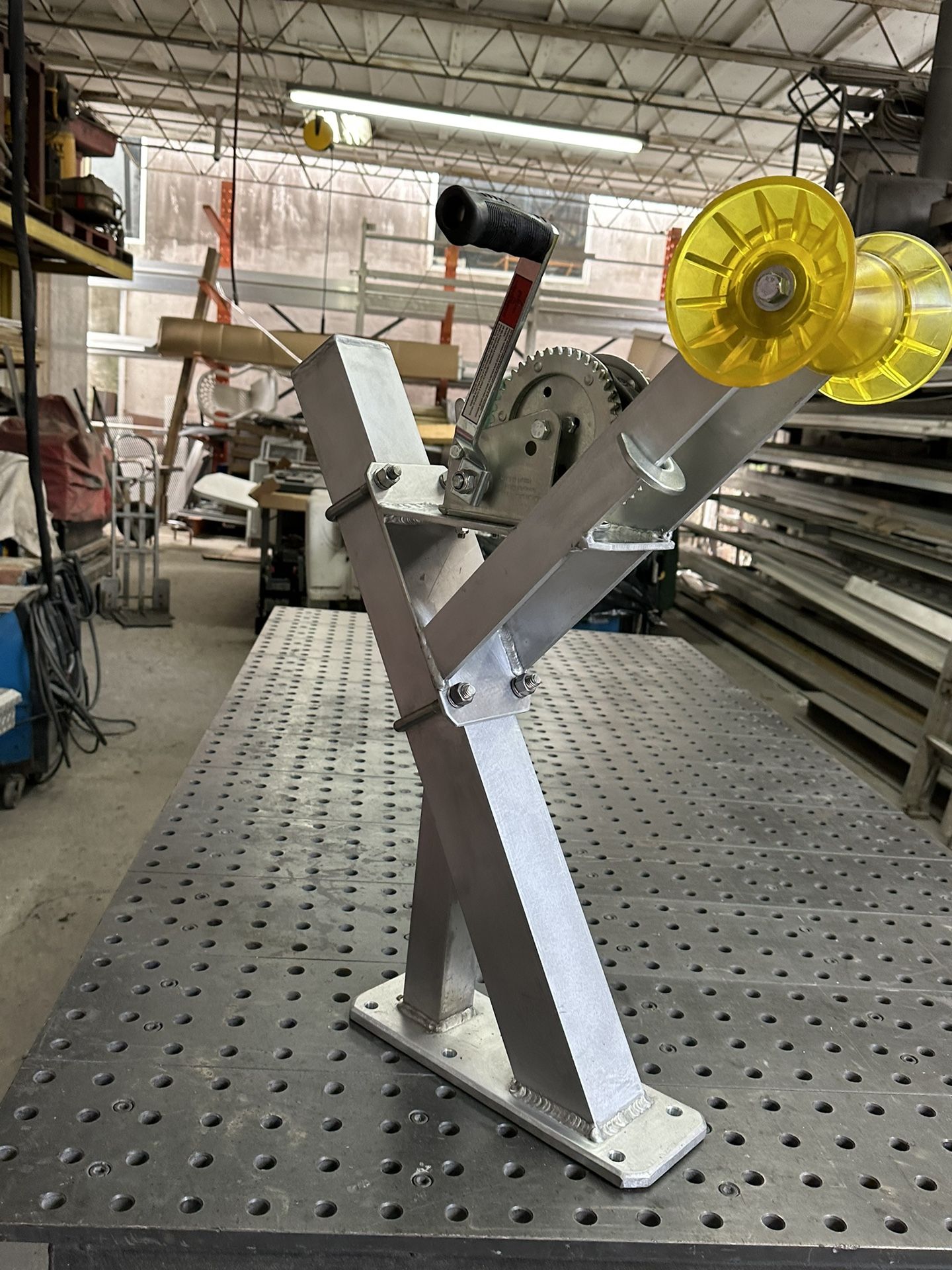 Aluminum Boat Trailer Winch Stand Kit