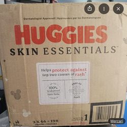 Huggies  size 1 198 ,count