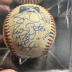 Signed Rawlings Official CALIFORNIA CAL LEAGUE Baseball minor league Joe Gagliardi