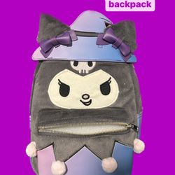 LOUNGEFLY KUROMI WITCH BACKPACK 