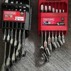 Craftsman Ratcheting 11 Pc - 7 Pc $100 Both Price Firm