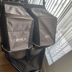 B•O•B Double Stroller With Car Seat Adapter 