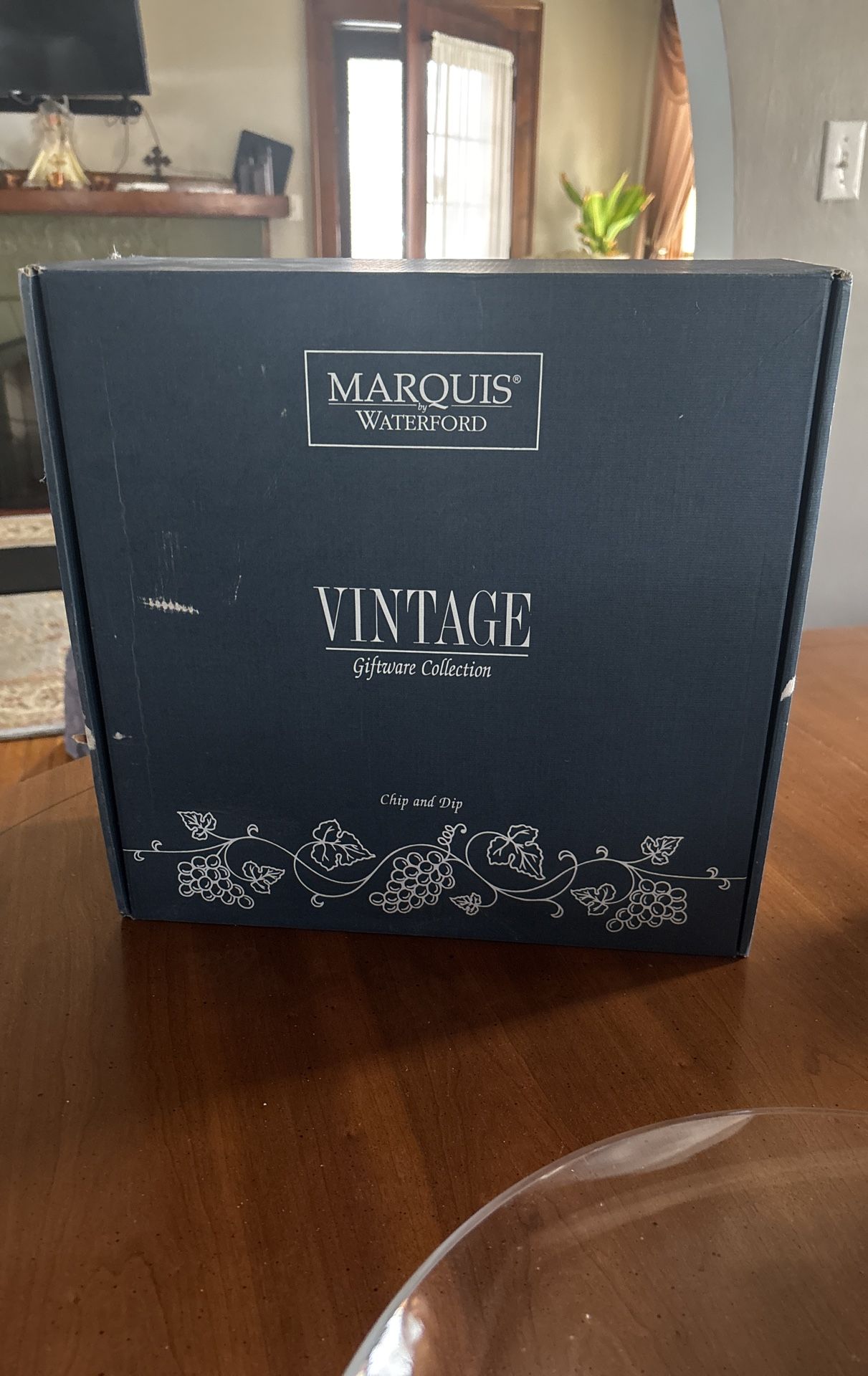 Waterford Vintage Chip And Dip Set