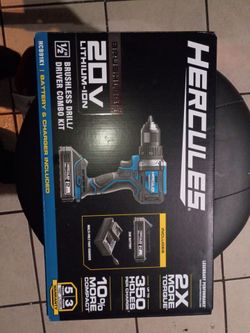 Hercules  20V Lithium-Ion Brushless Drill