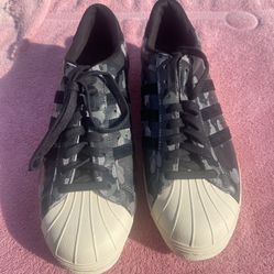 Adidas Superstar 80s Undefeated BAPE Black Camo