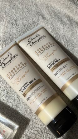 Carol’s daughter, shampoo and conditioner