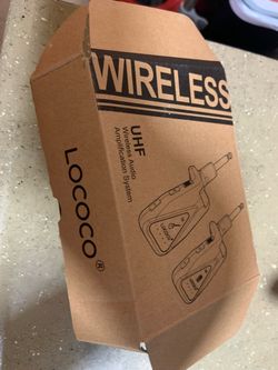 Guitar wireless amplification
