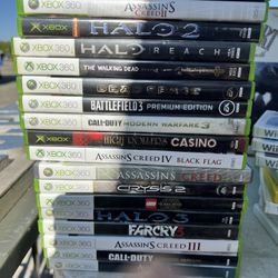 18 Xbox 360 Games All Only $65