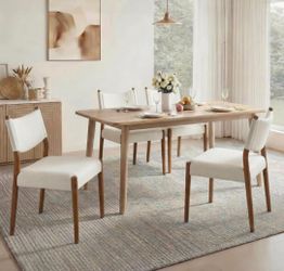 Kistol Upholstered dinning chairs *only 2*