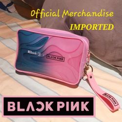 ☆ IMPORTED ☆ BLACKPINK Bag & Keychain ☆ Black Pink Key Chain Purse Wallet LISA JENNIE JISOO ROSE