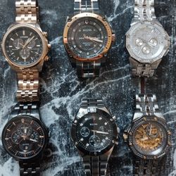 6 Whatches 4 Bulova 2 Citizen 