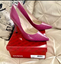 BCBG  And  GUESS  ….High Heels 👠 both beautiful and never used Size 6 1/2…..$ 30 for Both 