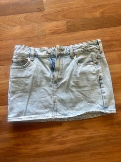 Denim Mini Skirt (PACSUN)