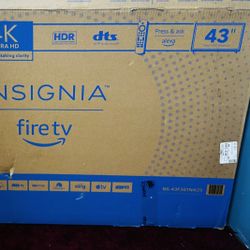 Insignia Fire TV  LED 4K 43 Smart TV 