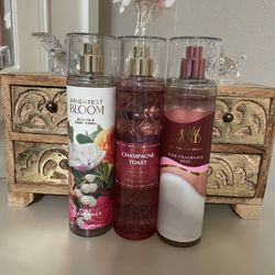 Bath And Body Works Fragrance Sprays