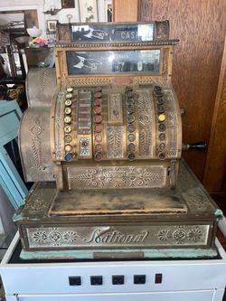 Antique National Cash Register