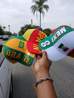 country-themed baseball caps $20 each