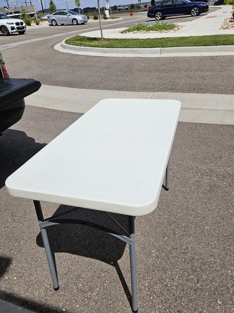 Tables .plastic 24×48.inch 2 Tables 