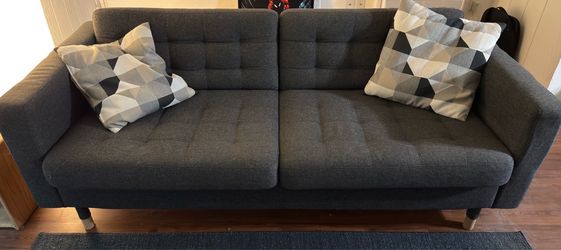 Grey IKEA couch