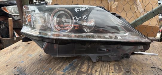 2013 2015 headlight Lexus rx350 right side
