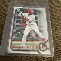 2022 Bowman Chrome Jordan Walker Rookie Card