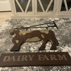 Dairy Farm Sign