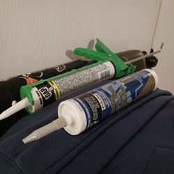 Caulk. Caulking Tool