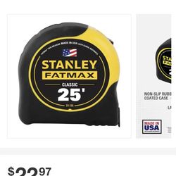 Stanley fat max 25 feet