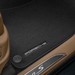  FOR SALE**OEM Porsche Macan Carpet Floor Mats with Nubuk Surround-Set 4
